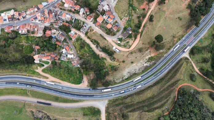 Rodovia Fernão Dias tem interdições no km 919 (Fotos: Divulgação/Motiva Minas_SP)
