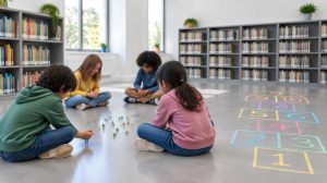 Biblioteca Cidade Seródio promove tarde de brincadeiras (Foto-Magnific)