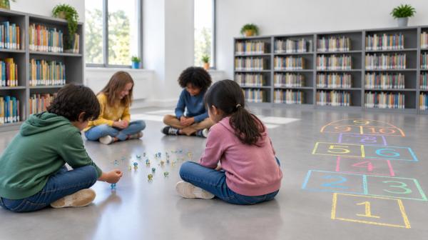 Biblioteca Cidade Seródio promove tarde de brincadeiras (Foto-Magnific)